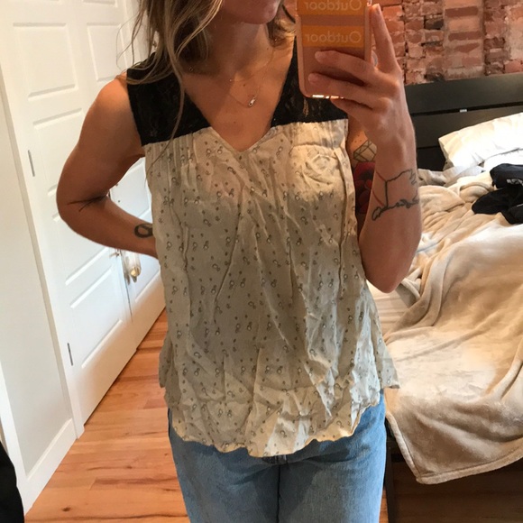 Silent +noise tank sheer black lace - Picture 5 of 5